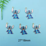10pcs Anime Charms Earring Pendant for DIY Keychain Bracelet Necklace