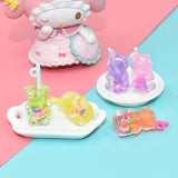 10pcs Cartoon Bear Drinks Charms DIY Jewelry Findings