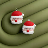 10pcs Christmas Charms for Jewelry Making Deer Tree Star Gift Bag Pendant