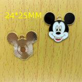 10pcs Cartoon Animal Charms for DIY Jewelry