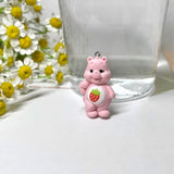 10pcs Cartoon Little Bear Resin Charms for DIY Jewelry