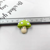 10pcs Mushroom Vegetable Resin Charms for DIY Earring Pendant Crafts