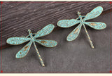 10pcs Vintage Big Dragonfly Pendant DIY Jewelry Charms