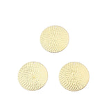 10pcs Bohemia Round Pendant Brass Earring Women Jewelry Making Parts