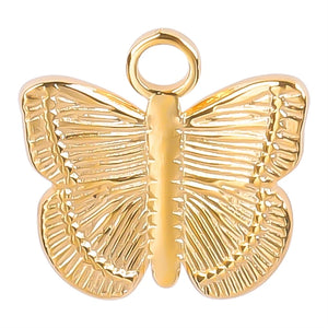 10pcs Charms Butterfly Pendants Jewelry Making DIY Earrings Bracelet
