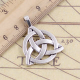 10pcs Celtic Knot Amulet Tibetan Pendants Antique Jewelry Making D