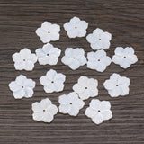 10pcs Natural Shell Flower Beads Mother Shell Loose Beads