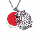 10pcs Owl Pattern Perfume Aroma Magnet Necklace