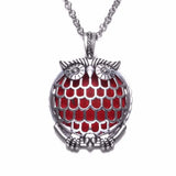 10pcs Owl Pattern Perfume Aroma Magnet Necklace