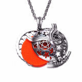 10pcs Owl Pattern Perfume Aroma Magnet Pendant Necklace DZ1818