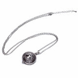 10pcs Time Of The Wheel Perfume Aroma Pendant Necklace DZ1813