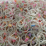 10pcs Kids Soft Clay Beaded Pendant Bracelets For Girls
