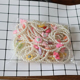 10pcs Kids Soft Clay Beaded Pendant Bracelets For Girls