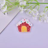 10pcs Christmas Pendant Santa Claus Snowman Deer Charms DIY Jewelry Accessories