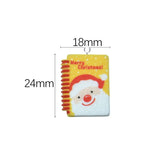 10pcs Christmas Santa Socks Notebook Resin Charms Pendant DIY Jewelry Making