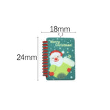 10pcs Christmas Santa Socks Notebook Resin Charms Pendant DIY Jewelry Making