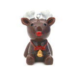10pcs Christmas Resin Decoration Ornament Pendants Charms Deer Tree Sock Snowman