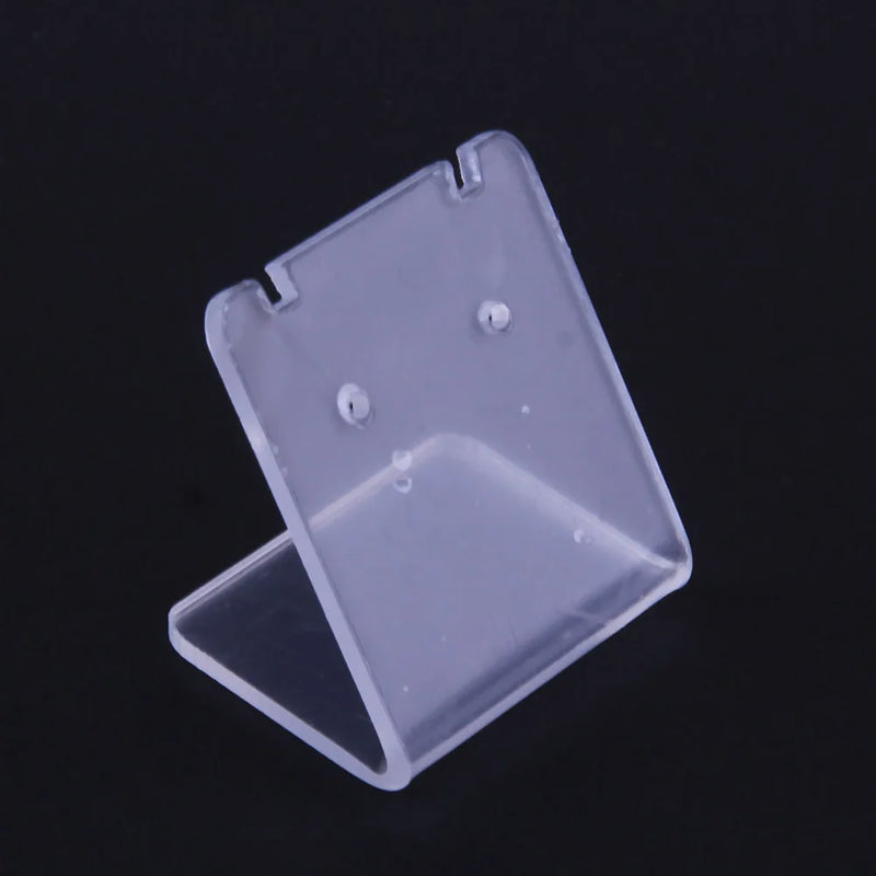 Clear Acrylic Earring Jewelry Display Rack Stand Holder with Protect Flim