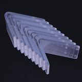 Clear Acrylic Earring Jewelry Display Rack Stand Holder with Protect Flim
