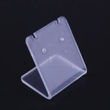 Clear Acrylic Earring Jewelry Display Rack Stand Holder with Protect Flim