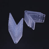 Clear Acrylic Earring Jewelry Display Rack Stand Holder with Protect Flim