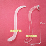 10pcs Acrylic Earring Try On Stick Jewelry Display Holder Rack