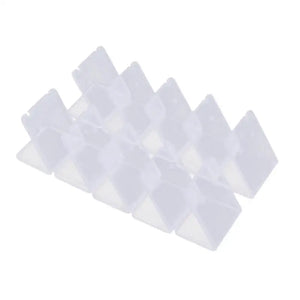 10pcs Acrylic Earrings Storage Box Jewelry Organizer Display Stand