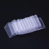 10pcs Acrylic Earrings Storage Box Jewelry Organizer Display Stand