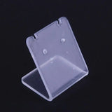 10pcs Acrylic Earrings Storage Box Jewelry Organizer Display Stand