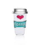 10pcs Coffee Floating Charms for Glass Locket