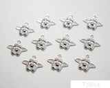 10pcs Copper Plated 18K Angel Cupid Pendant