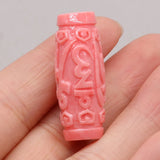 10pcs Coral Pixiu Loose Bead Bracelet Men's Women's Elastic Rope Reiki DIY