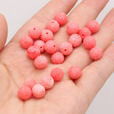 10pcs Coral Pixiu Loose Bead Bracelet Men's Women's Elastic Rope Reiki DIY