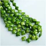 10pcs Crystal Clover Beads 16mm Colorful Lucky Charm DIY Jewelry Findings
