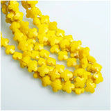10pcs Crystal Clover Beads 16mm Colorful Lucky Charm DIY Jewelry Findings