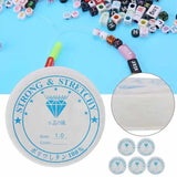 10pcs Elastic Beading Thread for Jewelry Making 0.4-1mm 5-24m