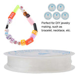 10pcs Elastic Beading Thread for Jewelry Making 0.4-1mm 5-24m