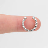 10pcs CZ Adjustable Ear Cuffs, Gold/Rhodium Plated Brass Earrings
