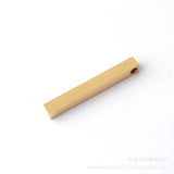 10pcs Stainless Steel Engravable Bar Pendant for Necklace Keychains