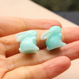10pcs Little Rabbit Beads for Jewelry Making DIY Bracelet Necklace Earring