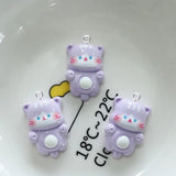 10pcs Animal Charms for Jewelry Making Resin Pendant DIY Earrings Necklace C1295