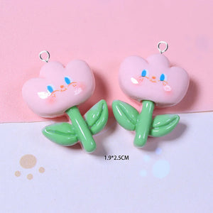 10pcs Unicorn Charms for Jewelry Making DIY Earring Necklace Findings