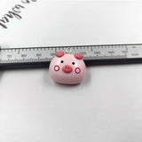 10pcs Bear Pig Rabbit Charms for Jewelry Making DIY Earring Bracelet Pendant