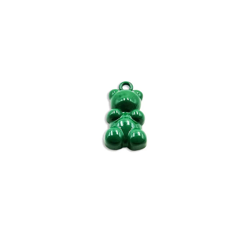 10pcs Candy Bear Charm for Jewelry Making