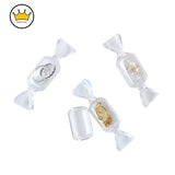 10pcs Candy Jewelry Storage Box Portable Earrings Bracelet Transparent