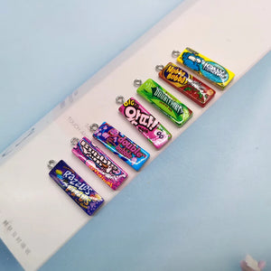 10pcs Chewing Gum Resin Charms for DIY Jewelry Making C544
