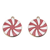10pcs Dog Charms Enamel Dog Bone Pendants DIY Jewelry Making Accessories