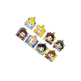 10pcs Girl Enamel Charms Pendants DIY Jewelry Making