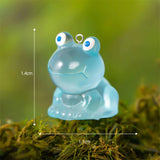 10pcs Noctilucent Animals Frog Charms for Jewelry Making