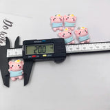 10pcs Pig Egg Charms Resin Pendant DIY Jewelry Making C1211